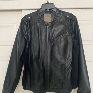 Maurices Woman’s Black faux leather Jacket